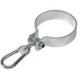 Objímka houpačková s karabinou 120mm Zn Objímka houpačková s karabinou 120mm Zn