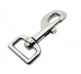 Karabina otočná popruhová D2 20mm Ni