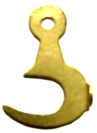 Háček na kazety 20mm Ms - levý