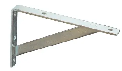 Konzola s podpěrou KP1, 100x250x15mm Zn