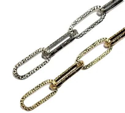 Řetěz ozdobný tepaný 2,8 mm černý pozink - 20m/balení