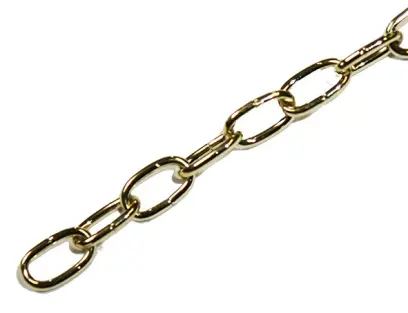 Řetěz hodinový 1,6 mm pomosazený - 25m/balení