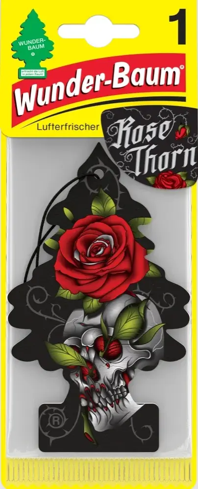Wunder-Baum papírový vonný stromeček - Rose Thorn Wunder-Baum papírový vonný stromeček - Rose Thorn