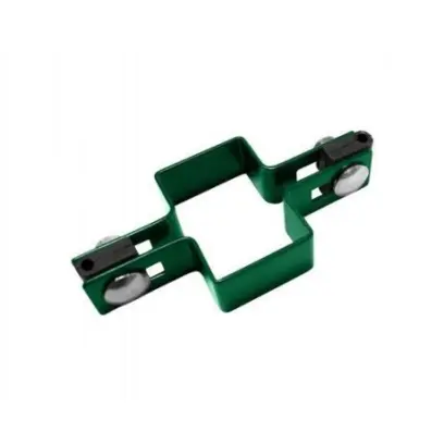 Objímka na sloupek 60x40 mm průběžná, zelená