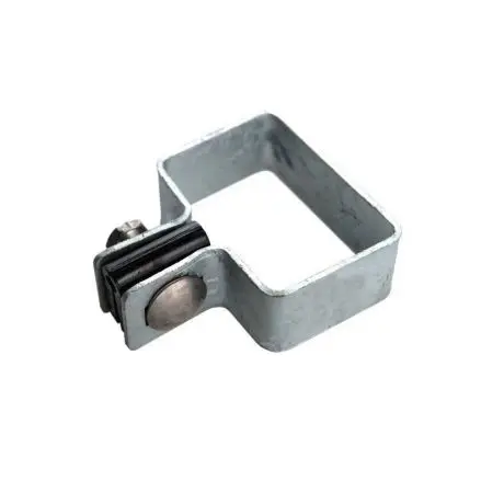 Objímka na sloupek 60x40 mm koncová, Zn