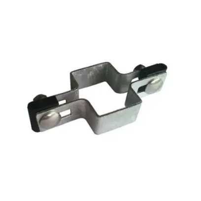 Objímka na sloupek 60x40 mm průběžná, Zn