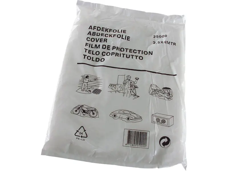 fólie na přikrytí při malování, 4x5m fólie na přikrytí při malování, 4x5m