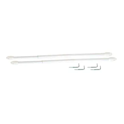 Tyč vitrážová 80 bílá