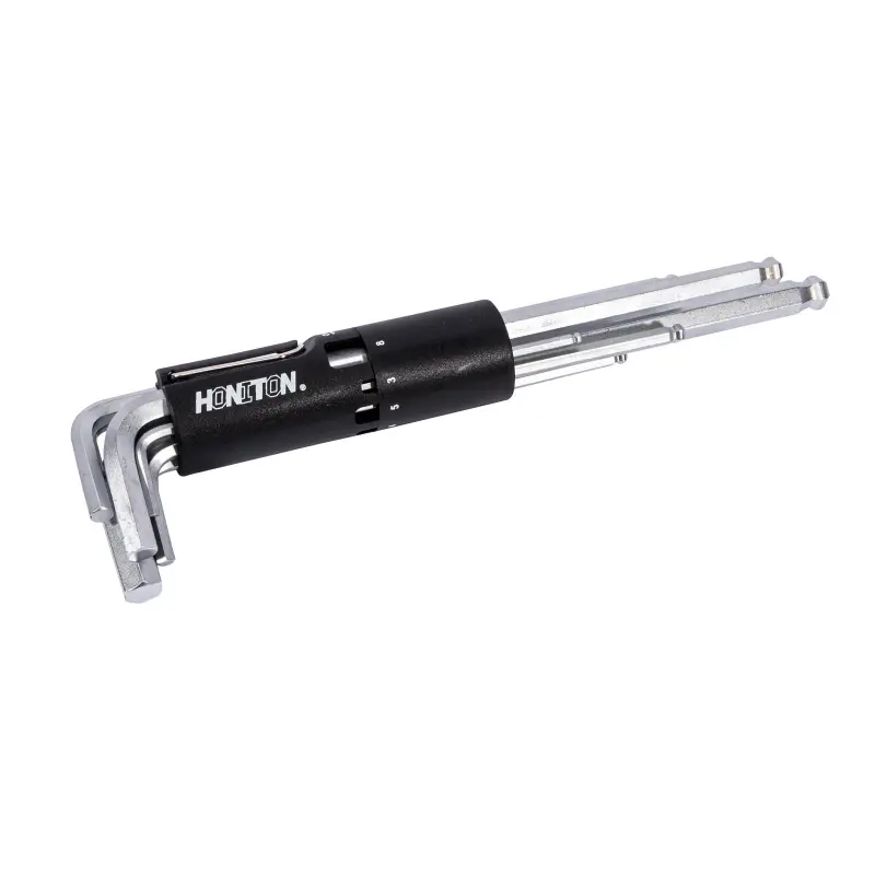 Sada prodloužených IMBUS klíčů s kuličkou 2-10 mm 8 dílů