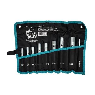Sada trubkových klíčů 6-22 mm 9 dílů