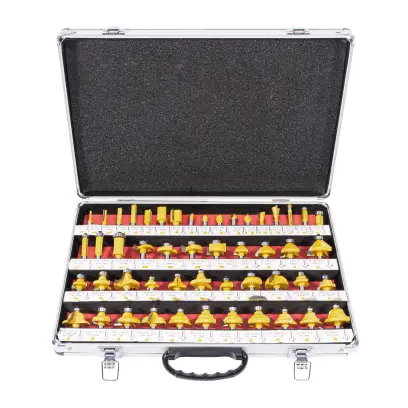 Sada tvarových fréz do dřeva 50 dílů