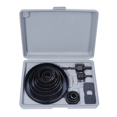 Sada vykružovacích korunek 19-127 mm 16 dílů - plastový obal