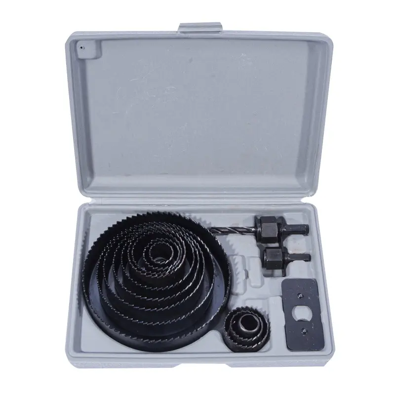 Sada vykružovacích korunek 19-127 mm 16 dílů - plastový obal