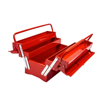 Kufr na nářadí kovový TB122B 5 přihrádek 495x200x290 mm