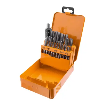 Sada závitníků M3-M12 Si-Cr 22 dílů