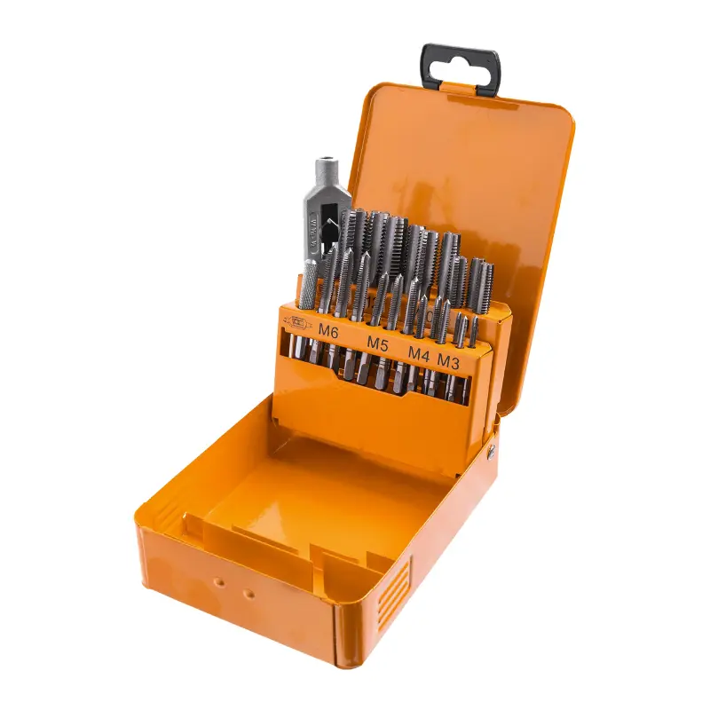 Sada závitníků M3-M12 Si-Cr 22 dílů