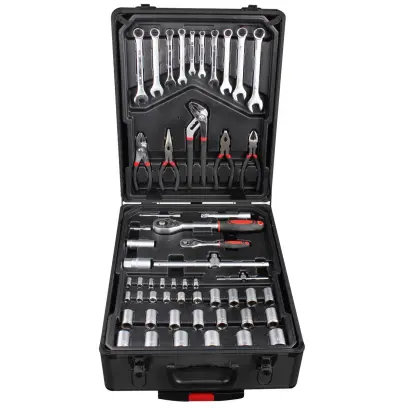 Sada nářadí v pojízdném boxu 370x210x520 mm | 188 dílů