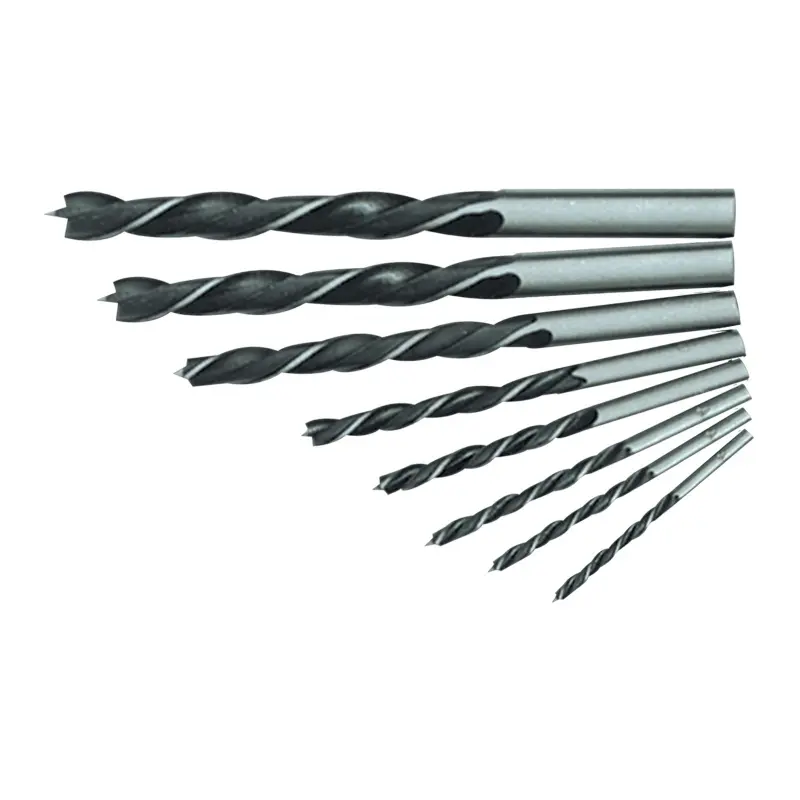 Sada vrtáků do dřeva, válcová stopka PVC obal | 3-10 mm 8 dílů