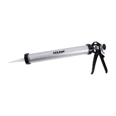 Pistole na tmel hliníková | 600 ml