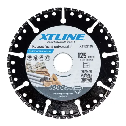 Kotouč univerzální na dřevo,kámen,ocel | 115x1,2x22,2 mm