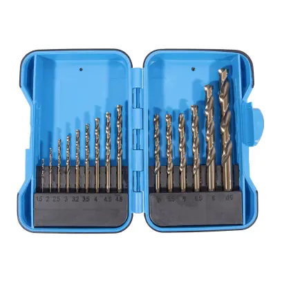 Sada vrtáků do kovu cobalt | 1,5-10 mm 15 dílů