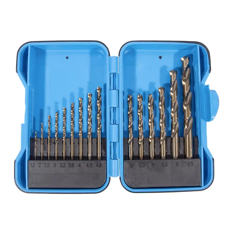 Sada vrtáků do kovu cobalt | 1,5-10 mm  15 dílů