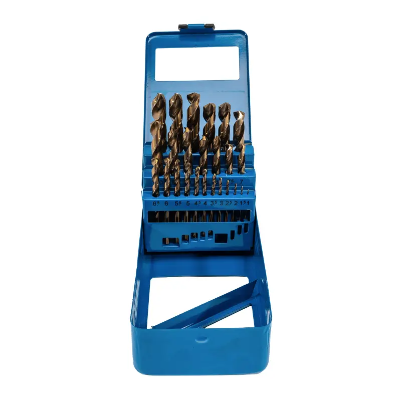Sada vrtáků do kovu cobalt | 1-13 mm 25 dílů