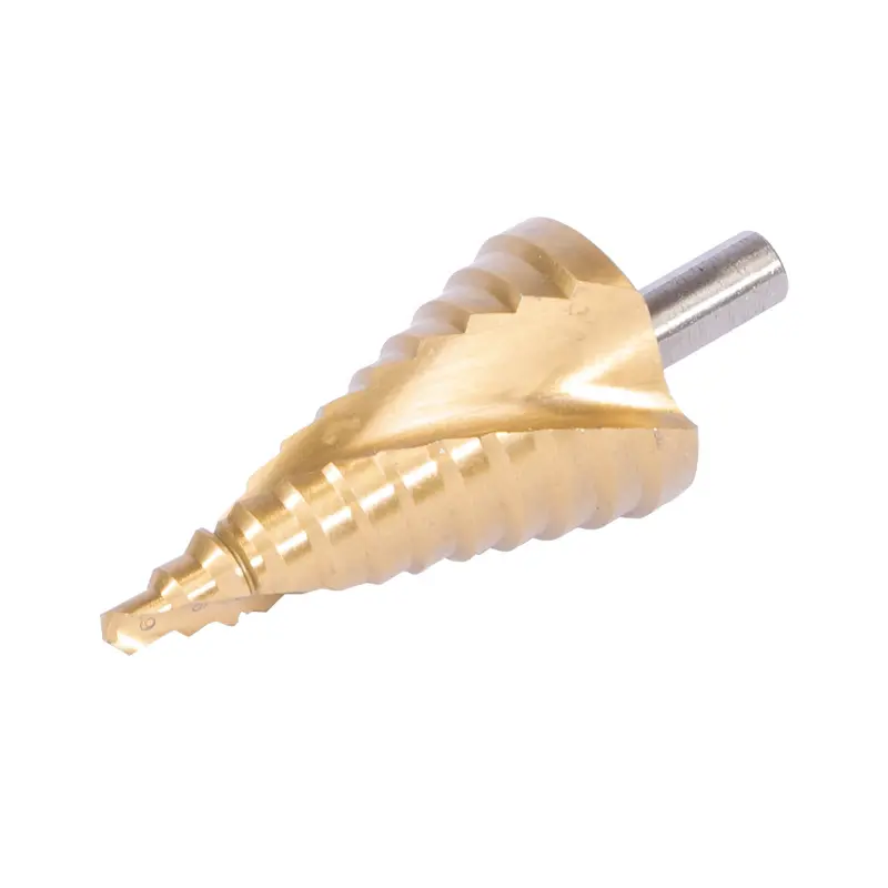 Vrták stupňovitý HSS TiN | 10-45 mm krok 5 mm (TRI) Vrták stupňovitý HSS TiN | 10-45 mm krok 5 mm (TRI)