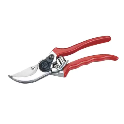 Nůžky zahradnické, červená rukojeť 215 mm