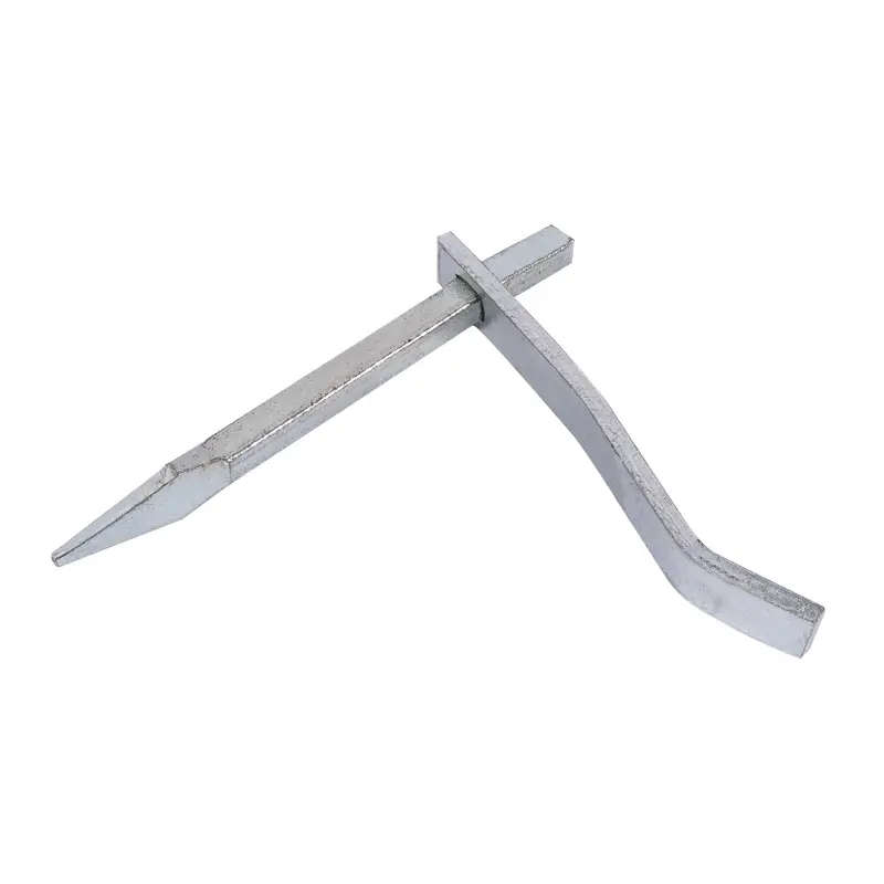 Zednická skoba pozinkovaná 140x10 mm