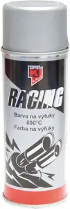 Auto-K Racing žáruvzdorná barva 800 °C na výfuky, stříbrná, 400 ml
