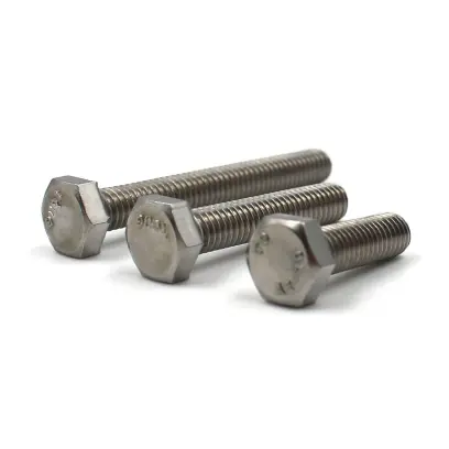 Šroub DIN 933 nerez A4 M6x8