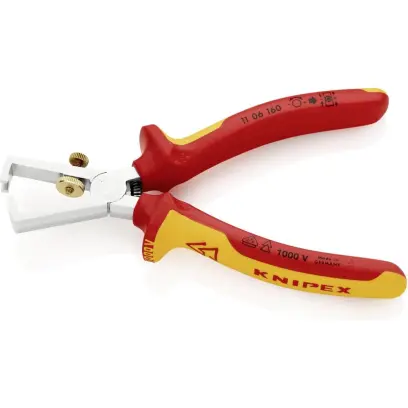 Knipex - Odizolovací kleště s otevírací pružinou, univerzální, délka 160 mm