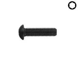 Šroub ISO 7380-1 ocel 10.9 M2x8 BP Šroub ISO 7380-1 ocel 10.9 M2x8 BP