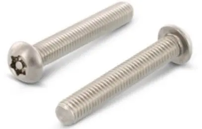 Šroub bezpečnostní ISO 7380-1 nerez A2 M6x25 Torx