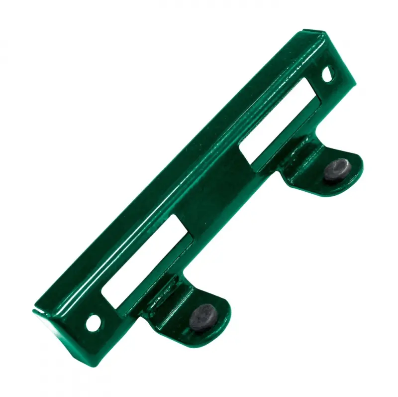 Doraz branky (brány) kovový, zelený