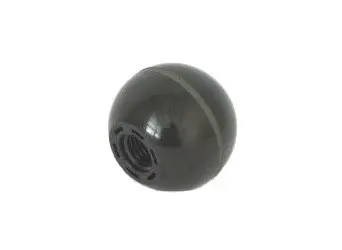 Koule plastová se závitem 107-012-40/M12 černá