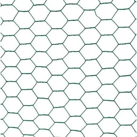 Chovatelské šestihranné pletivo poplastované (Zn) - 13mm, výška 100cm, role 10m zelené