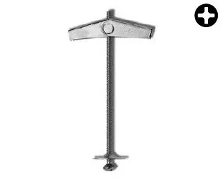 HSD-S M6 Hmoždinka sklopná se šroubem