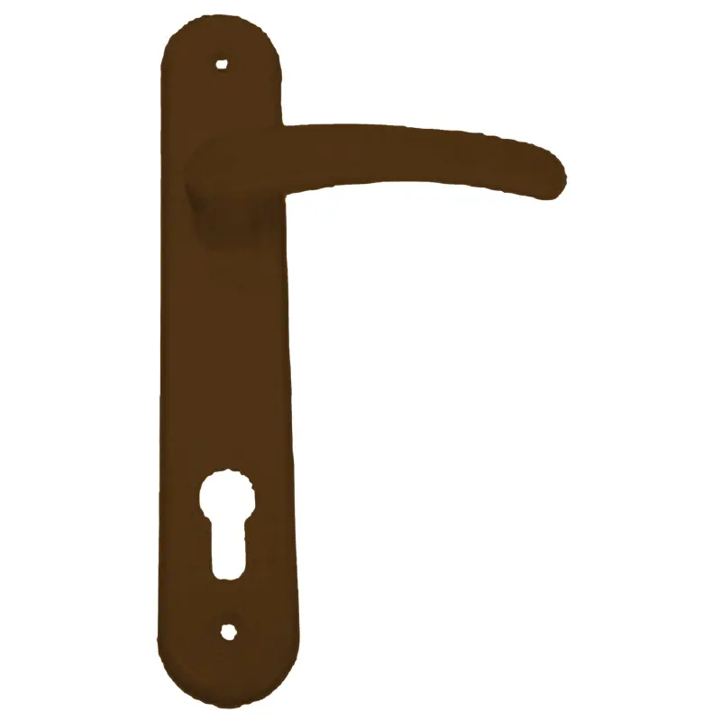 Dveřní kování Michaela V90 hnědá - vložka