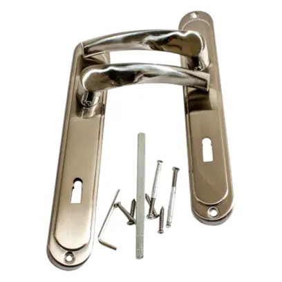 Dveřní kování Atena (Etna) K72 nikl - klíč