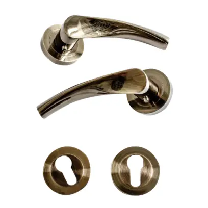 Dveřní kování Atena (Etna) rozeta vložka patyna