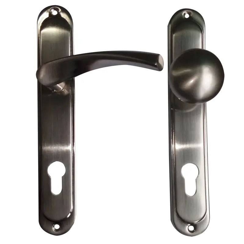 Dveřní kování Atena nikl V90 | levá klika koule