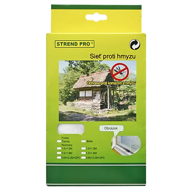 Okenní síť bílá samolepící proti hmyzu | 150x130 cm / 5,6 m Okenní síť bílá samolepící proti hmyzu | 150x130 cm / 5,6 m