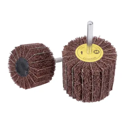 Kotouč brusný vliesový lamelový na stopce BKK | 40x20x6 mm, zr. 80, coarse