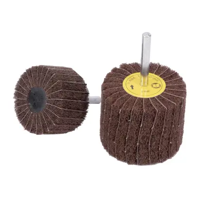 Kotouč brusný vliesový lamelový na stopce BKK | 50x30x6 mm, zr. 180, fine