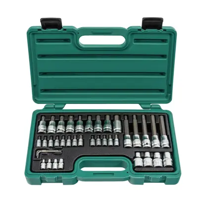 Sada nástavců TRX, IMBUS 1/4”-1/2” 39 dílů