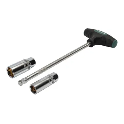 T-klíč na svíčky magnetický 3/8