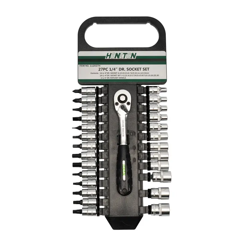 Sada hlavic 1/4” 27 dílů