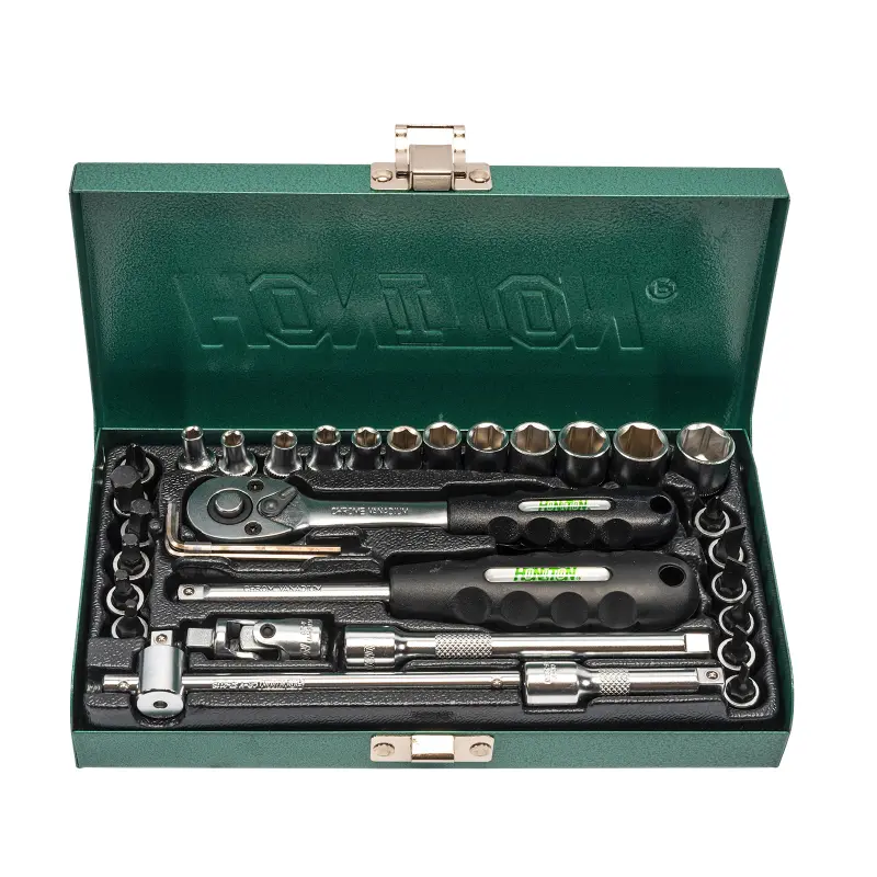 Sada hlavic 1/4” 33 dílů